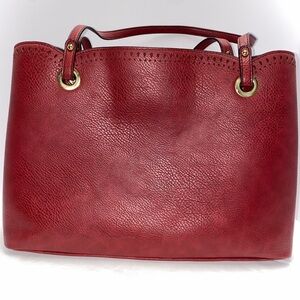 Bueno Elegant Red Tote Bag